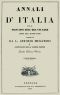 [Gutenberg 48188] • Annali d'Italia, vol. 4 / dal principio dell'era volgare sino all'anno 1750